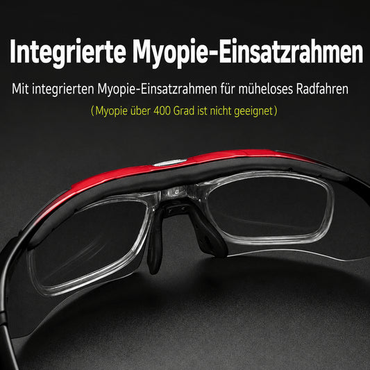 ROCKBROS Fahrradbrille 5 Gläser – Polarisiert