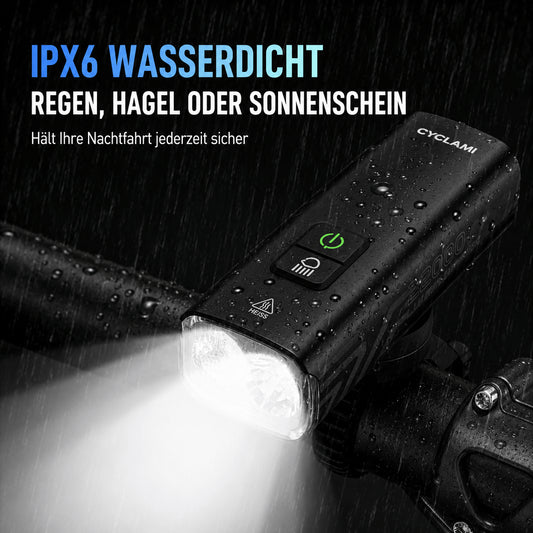 LED Fahrradscheinwerfer 2000 Lumen