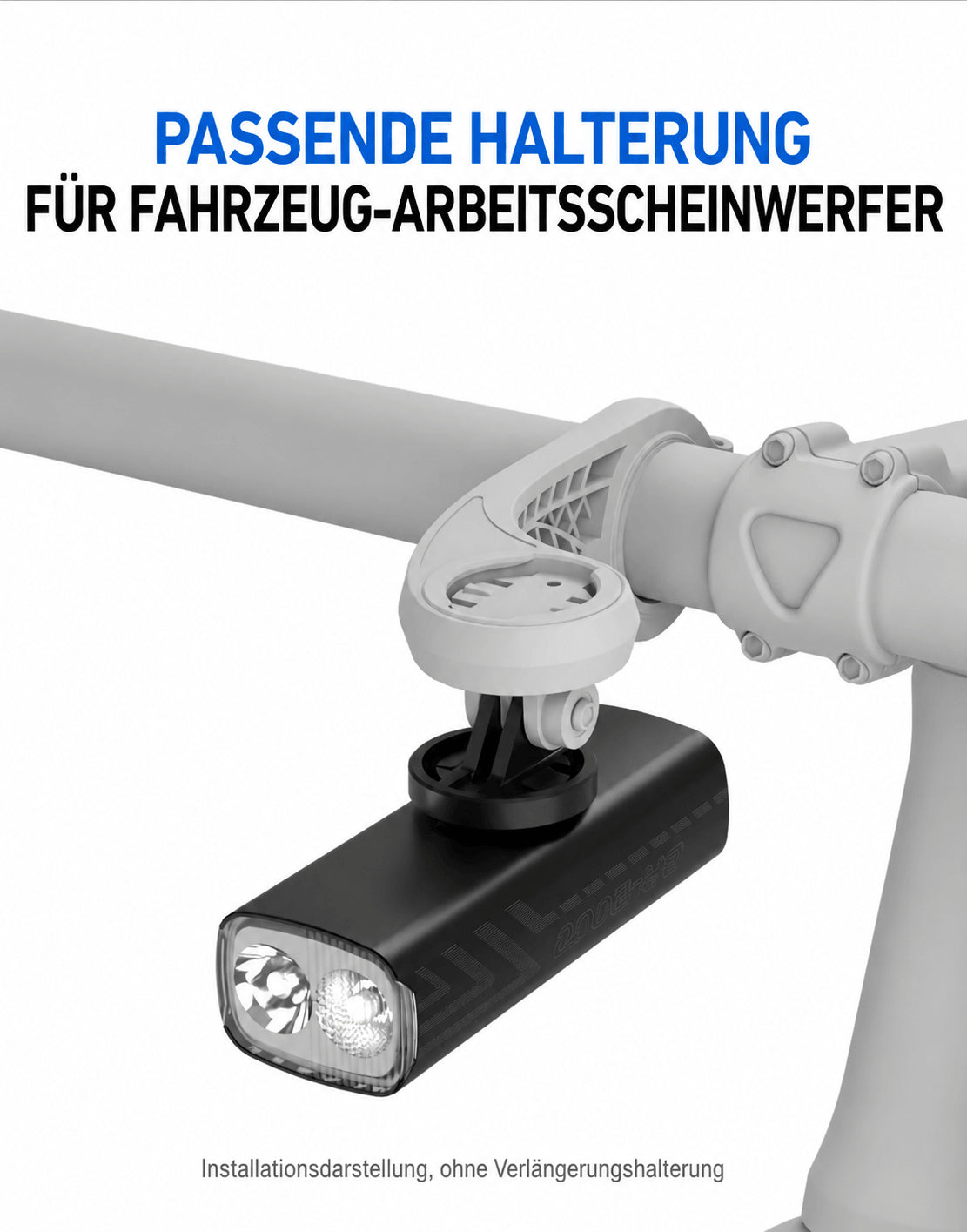 LED Fahrradscheinwerfer 2000 Lumen