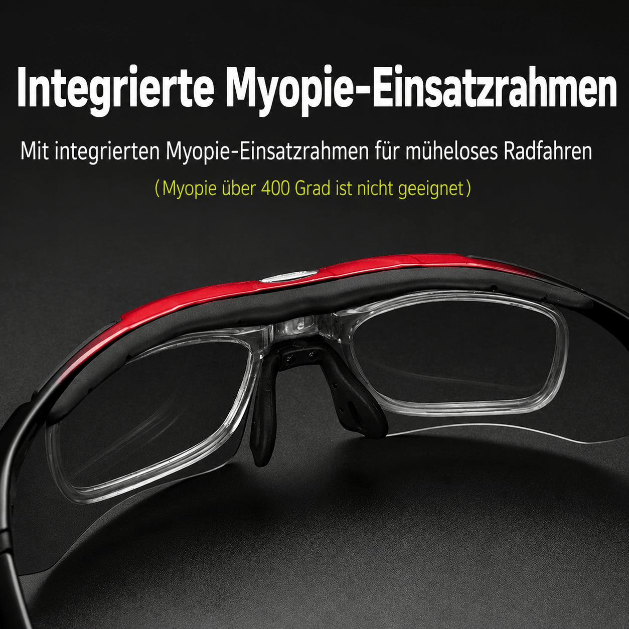 ROCKBROS Fahrradbrille 5 Gläser – Polarisiert