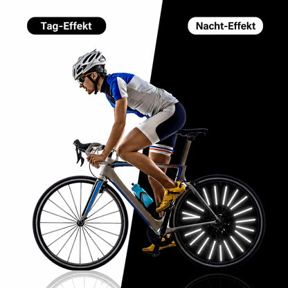 Fahrrad Speichenreflektoren – Wasserdichtes Reflektor-Set