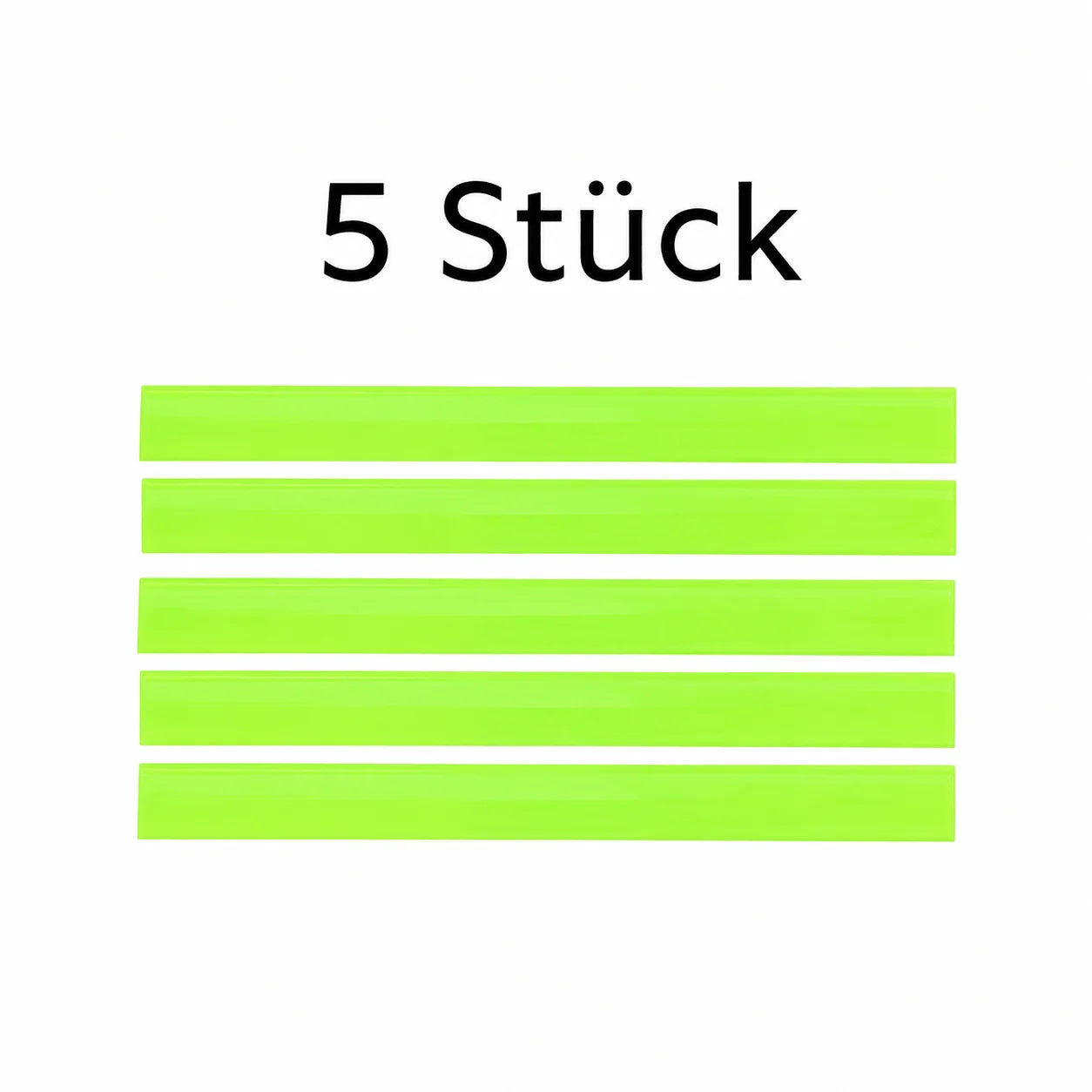 5pcs Bicycle Handlebar Ankle Strap Safety Reflector