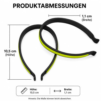 Reflektierende Hosenclips für Fahrradfahrer 2 Stück