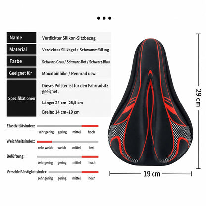 Fahrrad Sattelbezug Gel – Komfort für MTB & Rennrad