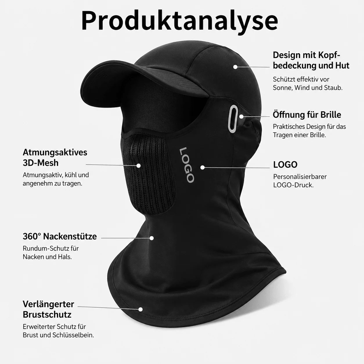 Full Face Mask Warm Balaclava Sports Mask