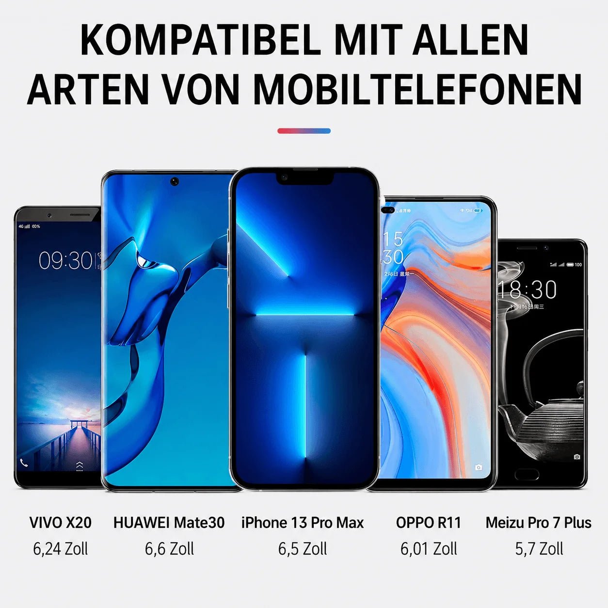 Fahrrad Smartphone Halterung – Stabiler Handyhalter für Navigation