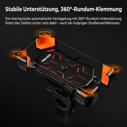 Fahrrad Handyhalterung 360° – Sicherer Smartphone Halter für MTB & E-Bike