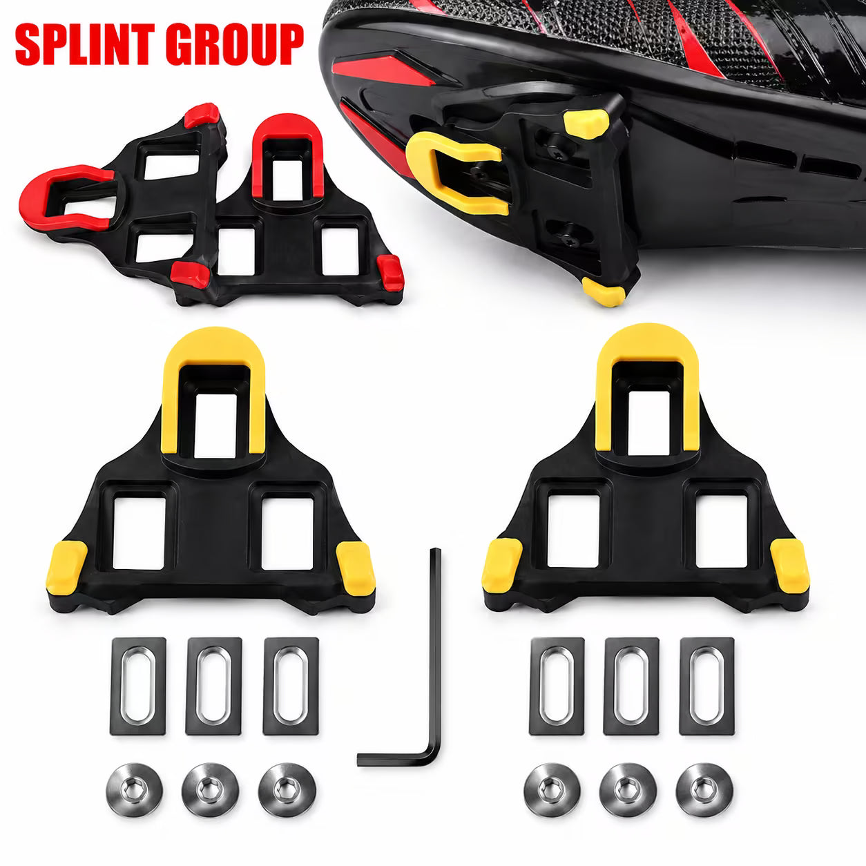SPD-SL Cleats Set – Selbstsichernde Fahrradplatten
