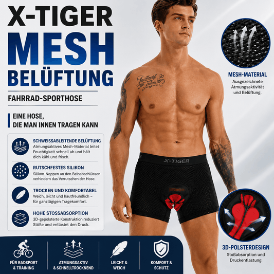 Anti-Rash Underwear Pro 5D Gel Pad Shockproof