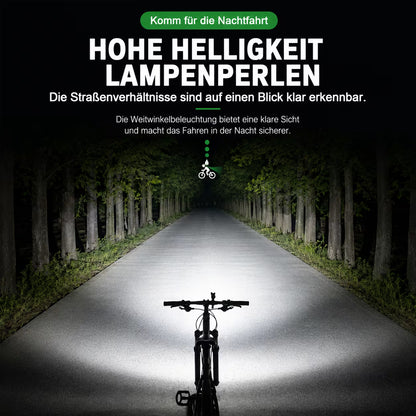 Fahrradlicht 800 Lumen – USB-C Wiederaufladbar