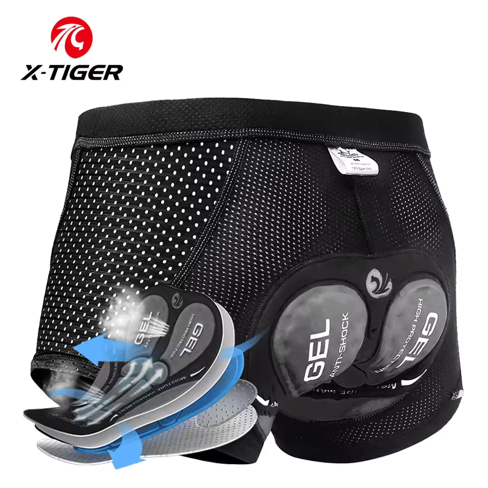 Fahrrad Unterhose 5D Gel – Gepolstert & Atmungsaktiv