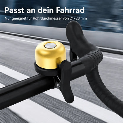 Fahrradklingel mit wasserdichtem Tracker-Fach