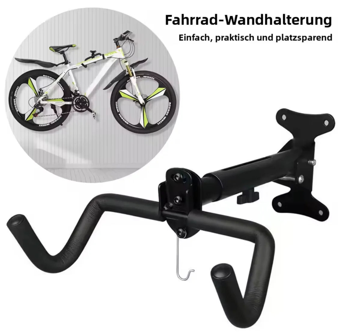Fahrrad Wandhalterung – Klappbarer Bike Haken