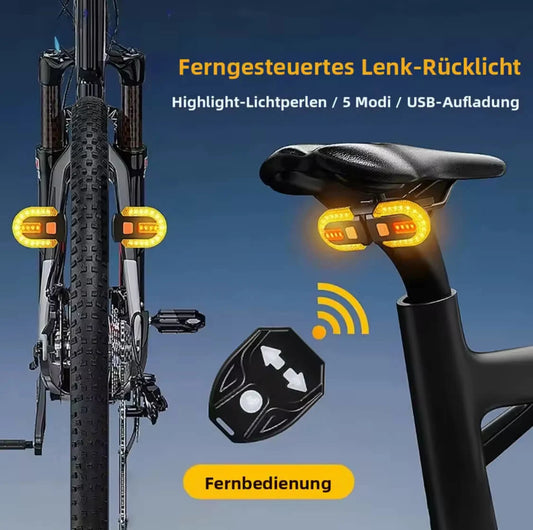 Fahrrad Blinker kabellos – LED mit Fernbedienung