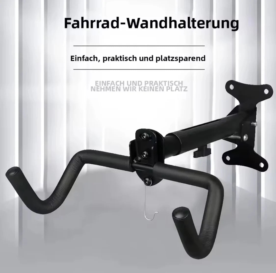 Fahrrad Wandhalterung – Klappbarer Bike Haken