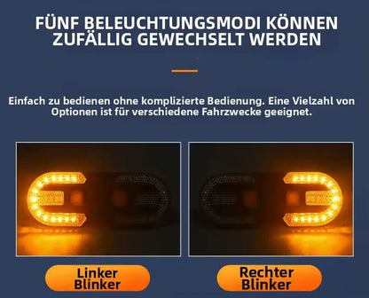 Fahrrad Blinker kabellos – LED mit Fernbedienung