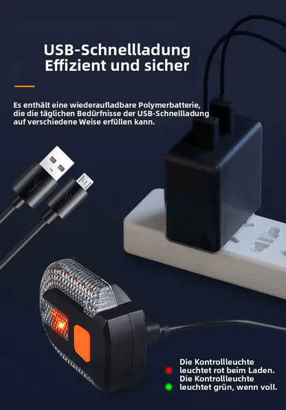 Fahrrad Blinker kabellos – LED mit Fernbedienung