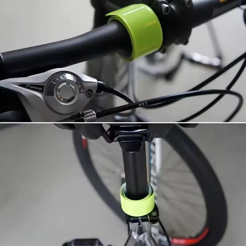 5pcs Bicycle Handlebar Ankle Strap Safety Reflector