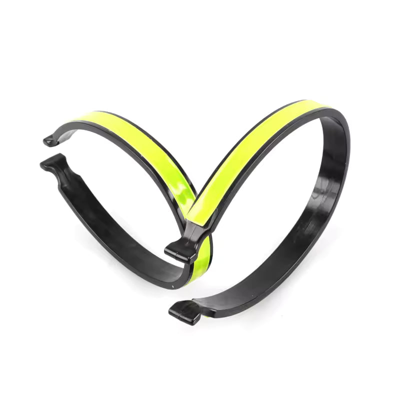 Reflektierende Hosenclips für Fahrradfahrer 2 Stück